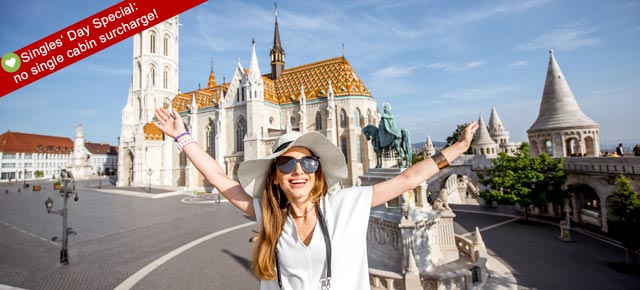 8 day river cruise Fascination Danube | Singles' Day