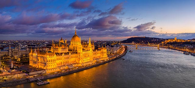 Weihnachten auf der Donau