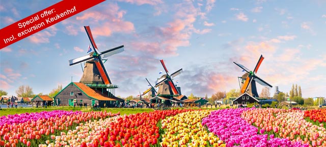 Spring paradise in the Netherlands incl. excursion