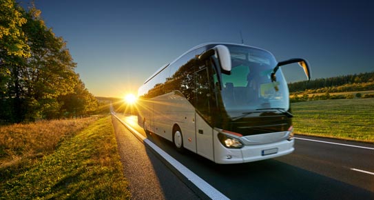 An-/Abreise mit dem Bus inkl. Haustürabholung